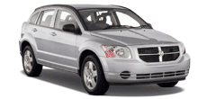 Dodge Caliber with Snow Tires
