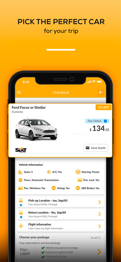 Rent Peoples Cars App