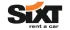 Car rental at the rental company Sixt Rent a Car